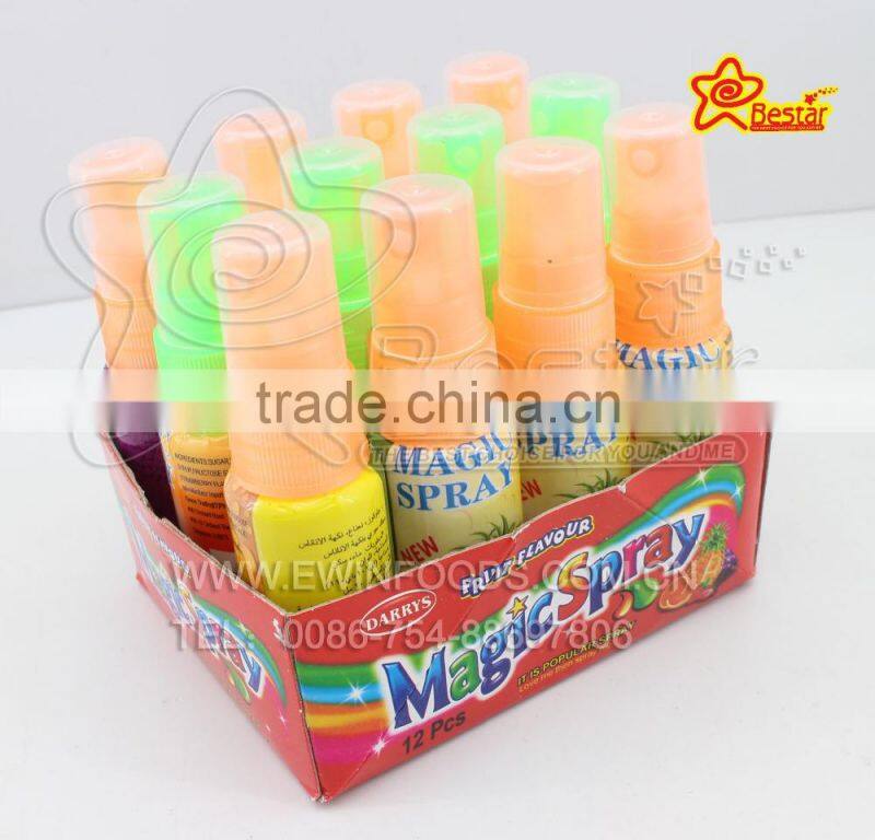 Multicolor Fruity Flavor Spray Candy 20ml