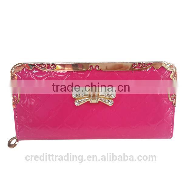 Lady's Metal frame wallet