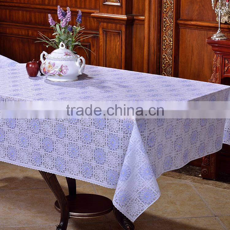 Wipeable tablecloth waterproof table cloth PVC tablecloth