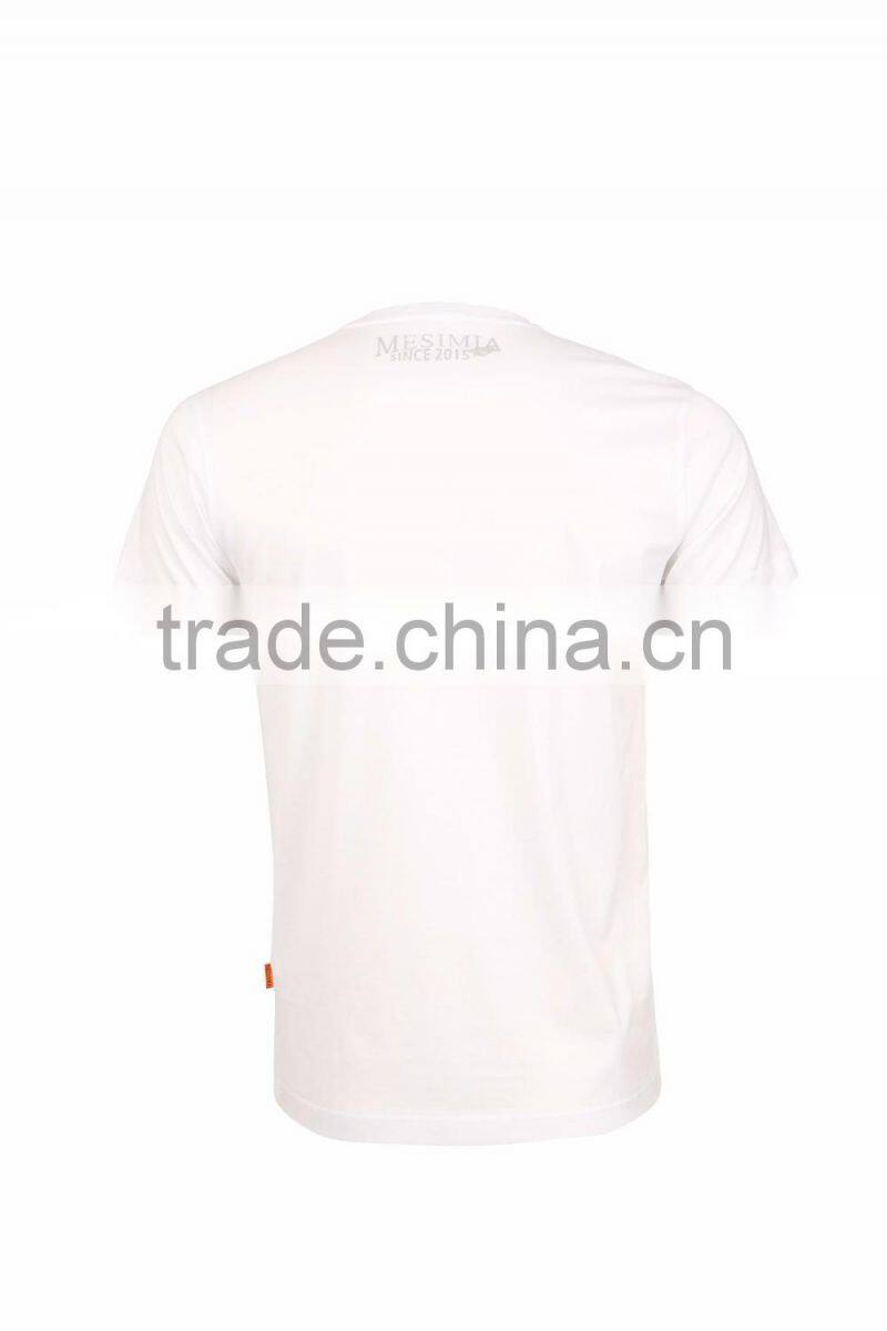 cheap quality mens 100%cotton bulk plain cotton white t shirt