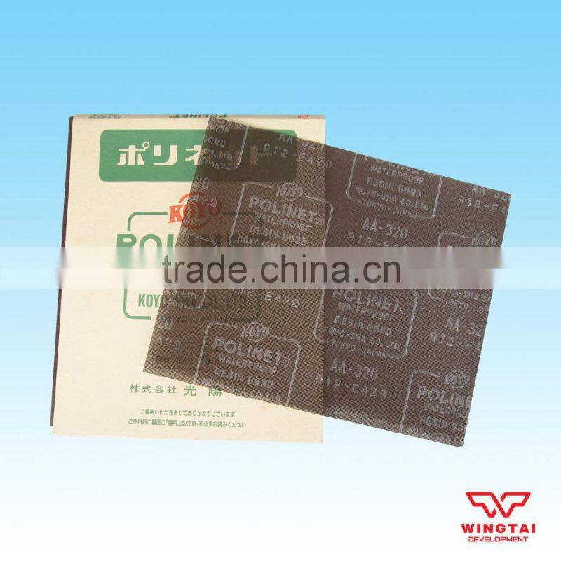 Polinet aluminium oxide abrasive cloth