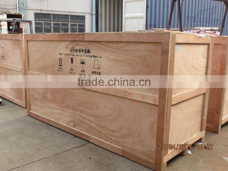 Manufatory roll to roll fabric sublimation heat transfer machine