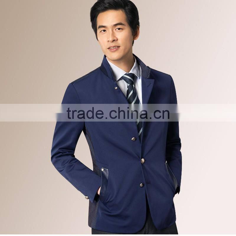 Wholesale Men Slim Fit Blazer Casual Cotton Suit Blazer Latest Men Blazer Design