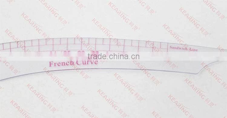 Kearing brand, french curve rulers, neckline curve ruler, for fashion design market # 6032