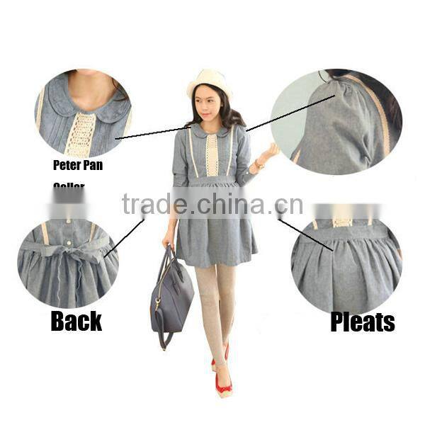 2014 new arrival Maternity summer dress pregnant dress maternity clothing