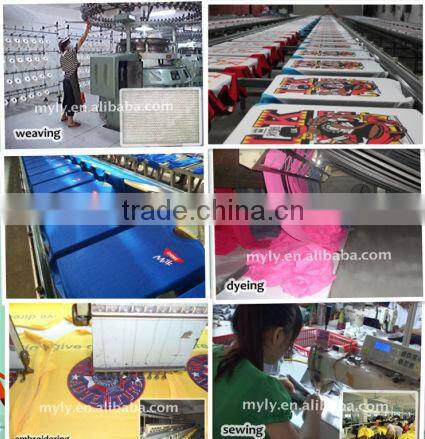 100% combed cotton t-shirts with white and short sleeve o-neck