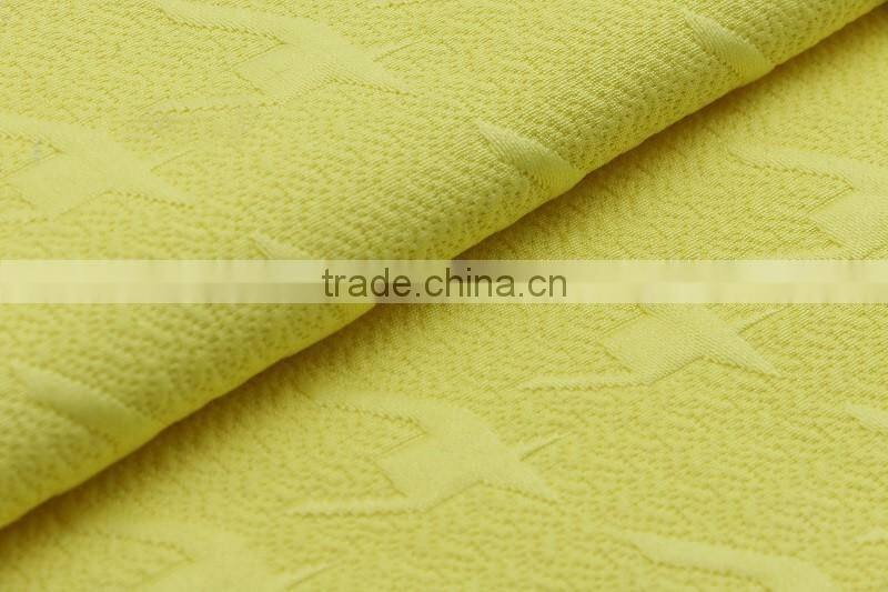 100% polyester houndstooth woven jacquard fabric
