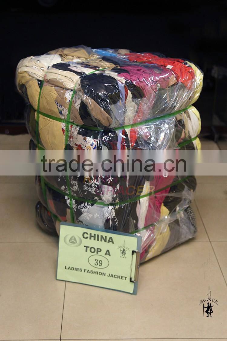 Top Selling From china Turkey style In Bulk Winter Ladies Jacket Used Branded Clothes