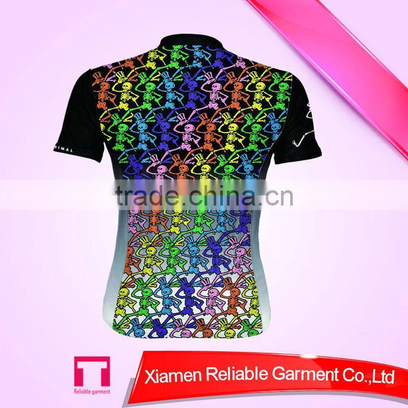 Professional OEM 2016 China custom cycling jersey with sublimation from China manufacturer