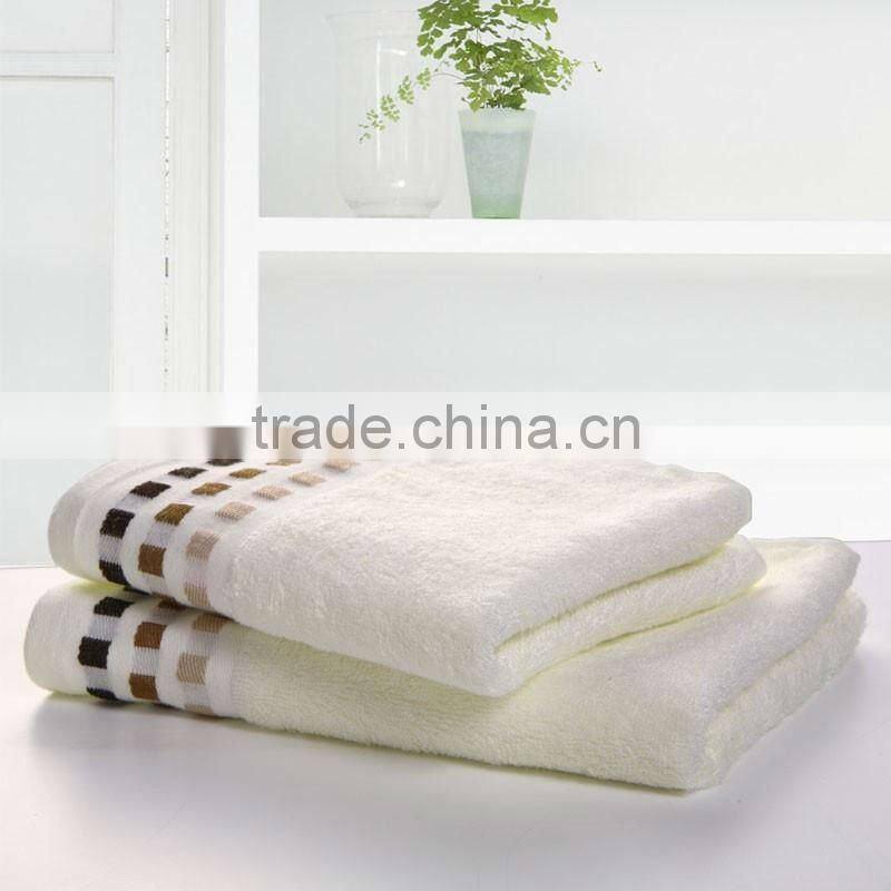 jacquard polyester cotton towel
