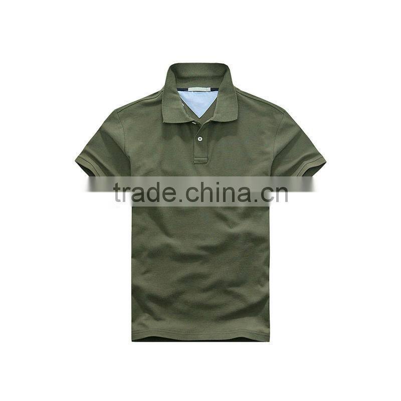 New design polo t shirt / mens polo collar plain t shirt /wholesale kids polo shirt with good quality