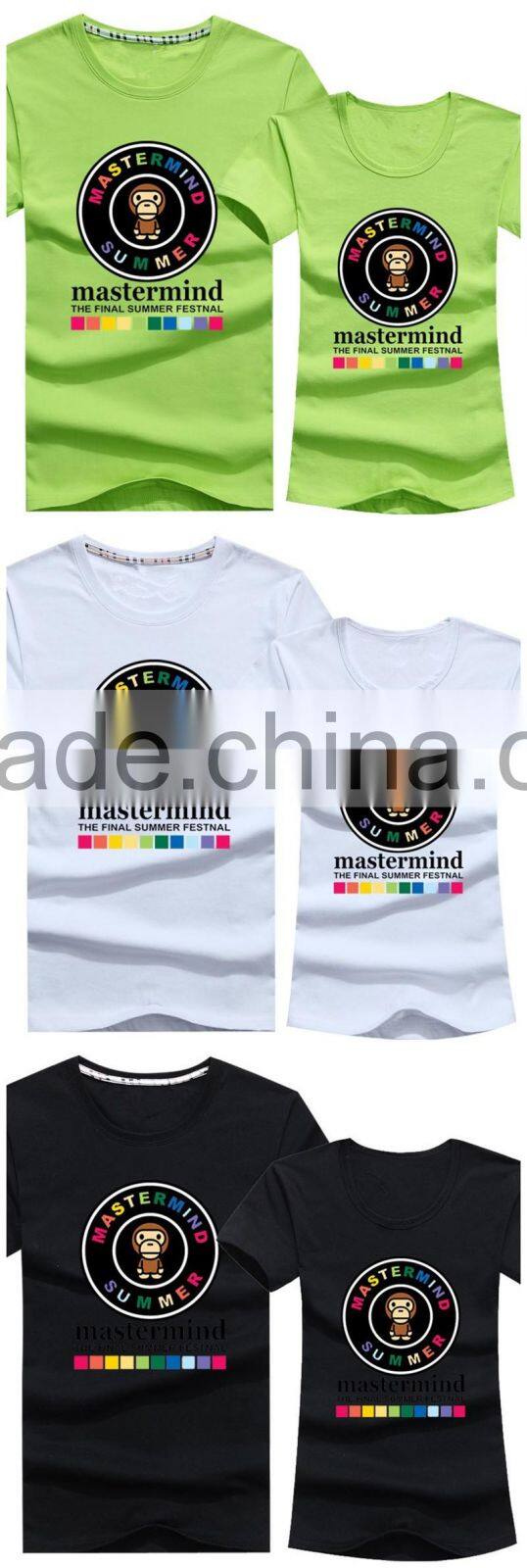 Top Fashion Bule Korean Cute Printed T-Shirt