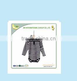 Hot selling soft cotton comfortable plain blue newborn baby clothes bodysuit wholesale