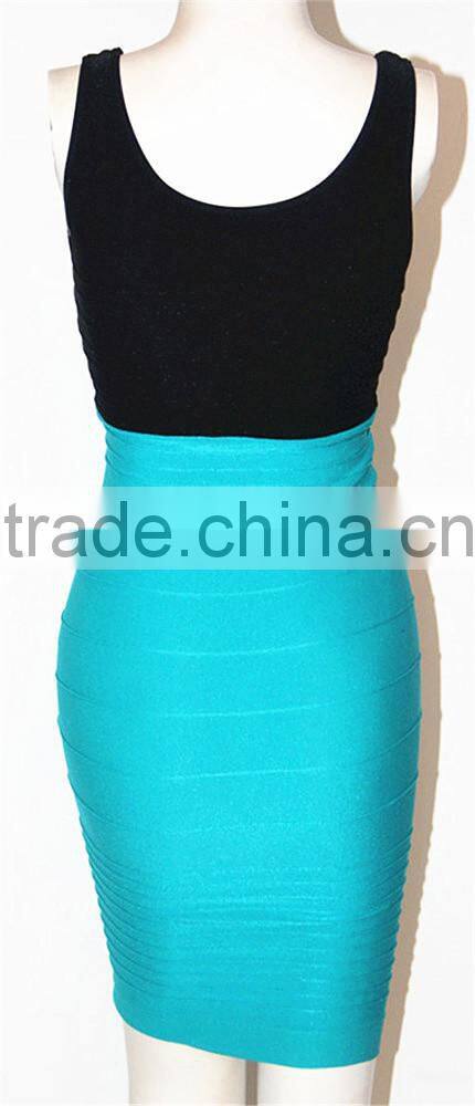 Seamless fashion lady designer one piece dress
