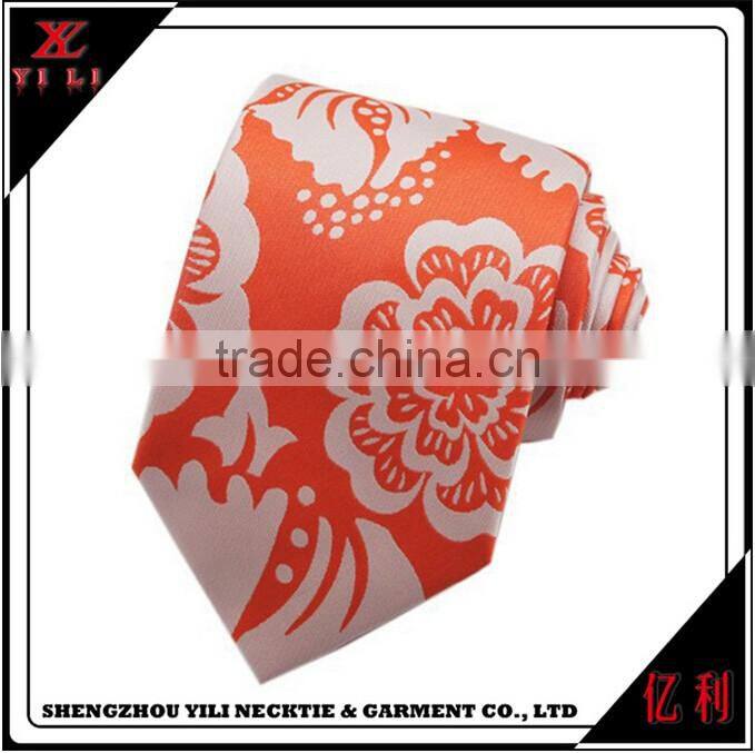 Best quality competitive price silk mens floral ties