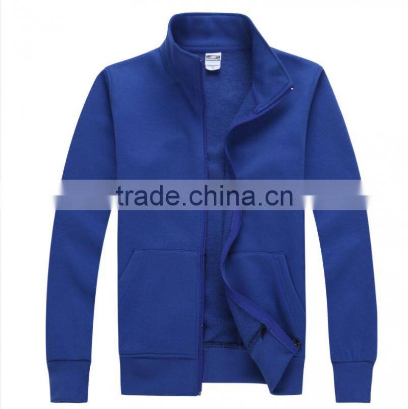 Hoodies Men Sweatshirts 2016 hot fashion men fleeces blank zip up