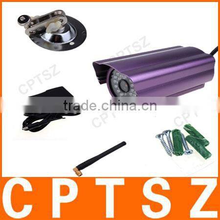 Hot selling waterproof bullet IP cameras with 1/4 COMS sensor / MJPEG Video Compression