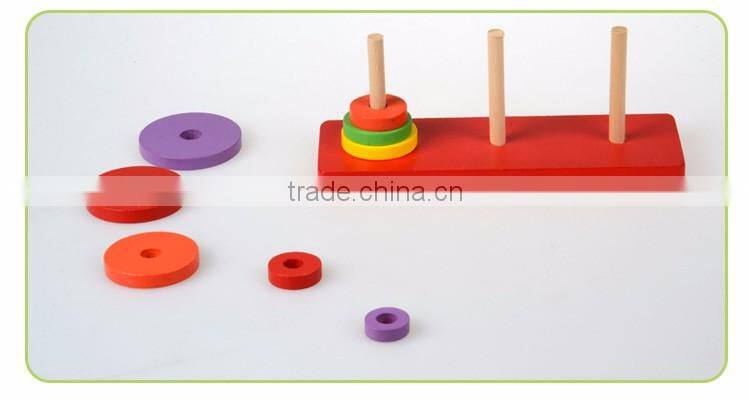 china toy manufacturer hot wholesale tower of hanoi toy in low price