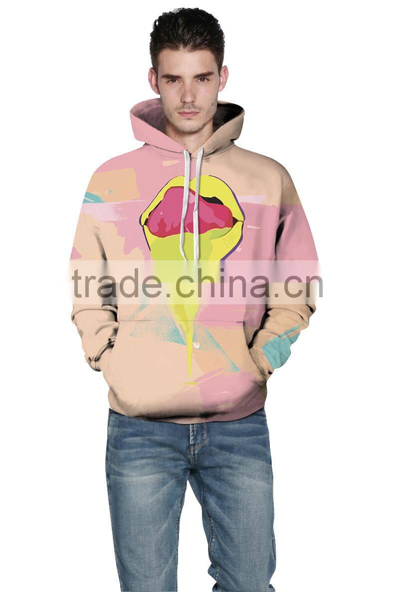 3D Printed Hoodie Sweater Sweatshirt Pullover Top