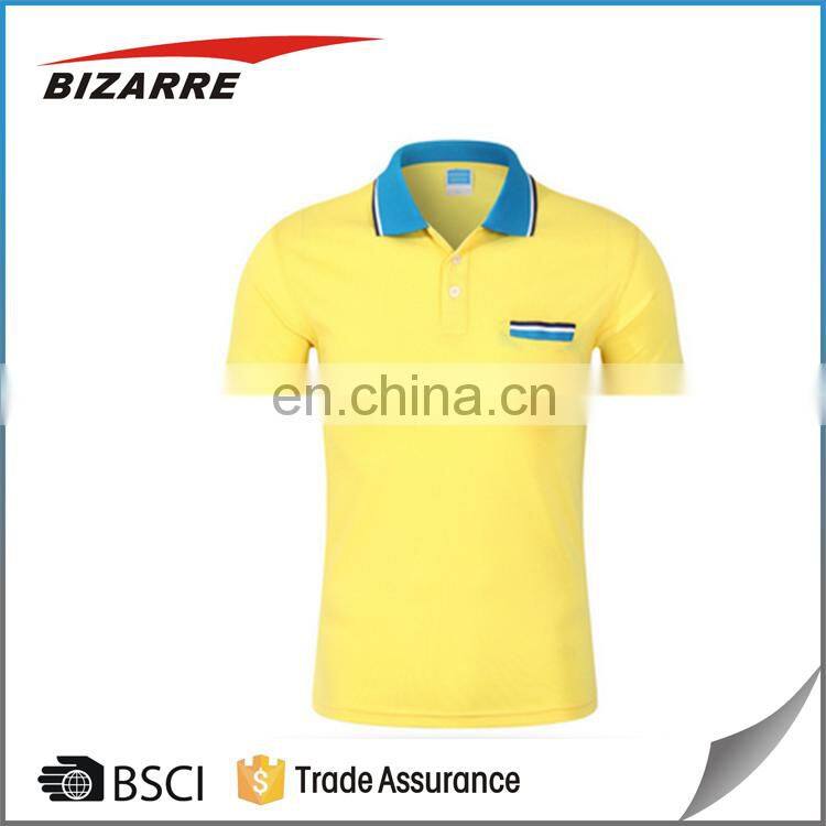 Racing team essential dry fit sports running polo shirt