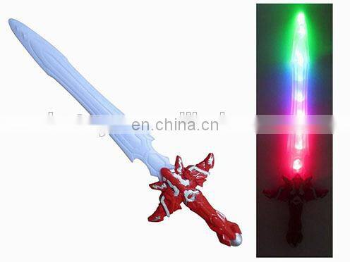 2014 toys plastic light up sword toy kids flashing light and sound toys