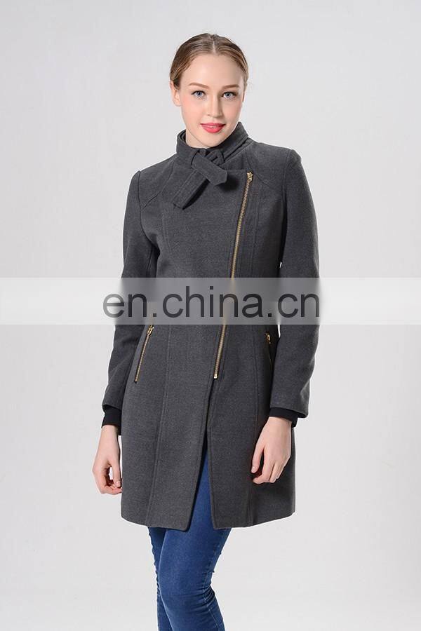 Wholesale Women Long Sleeve Winter Coat Latest Design Women'S Coat Maxi Coat