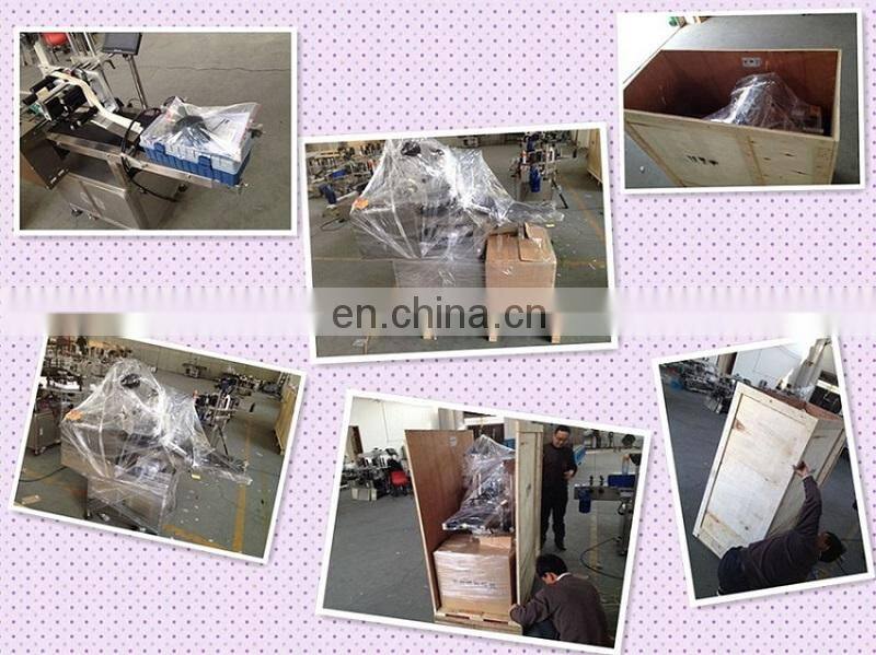 HIG servo motor SUS304 automatic label applicator jar bottles