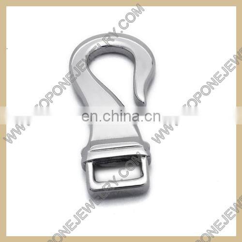 Customized different style size stainless steel jewellery clasps