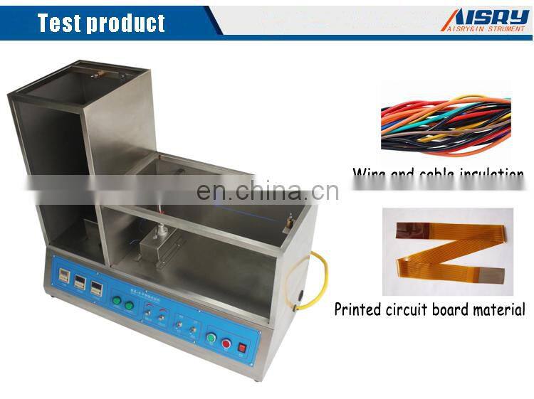Wire Burning Test Machine Vertical Horizontal Combustion Testing Machine