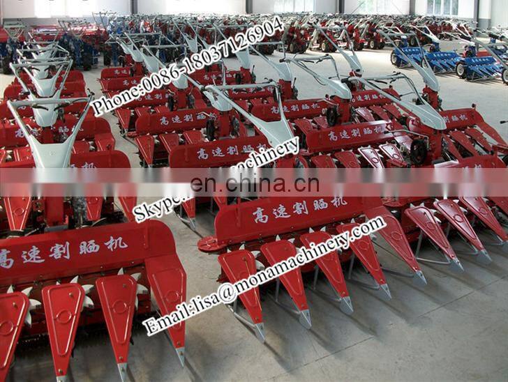 Mini type millet reaper agricultural equipment grass reaper