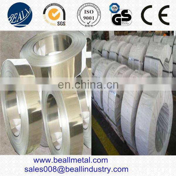 SS316L 304 430 201 301 Stainless Steel Strip / Belt / Narrow Band