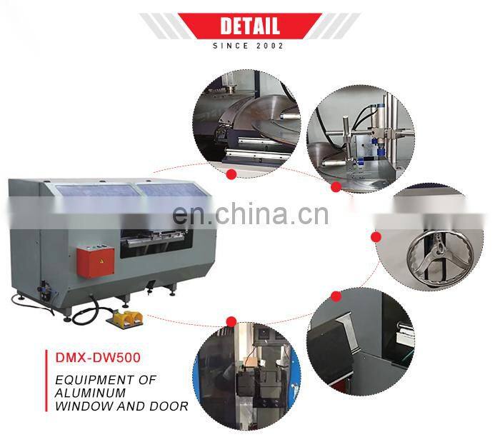 hydraulic notching machine aluminum window and door making machinery