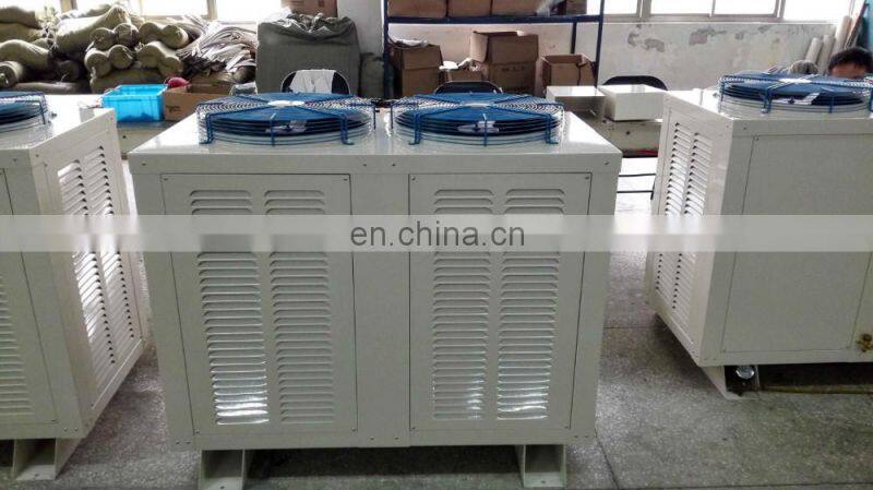 Industrial temperature adjustable dehumidifier with pipeline type