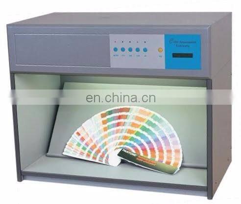 Color assessment test color check light box inspection booths color inspection light box