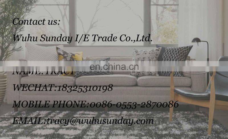 100% polyester chenille cushion for car seat sofa