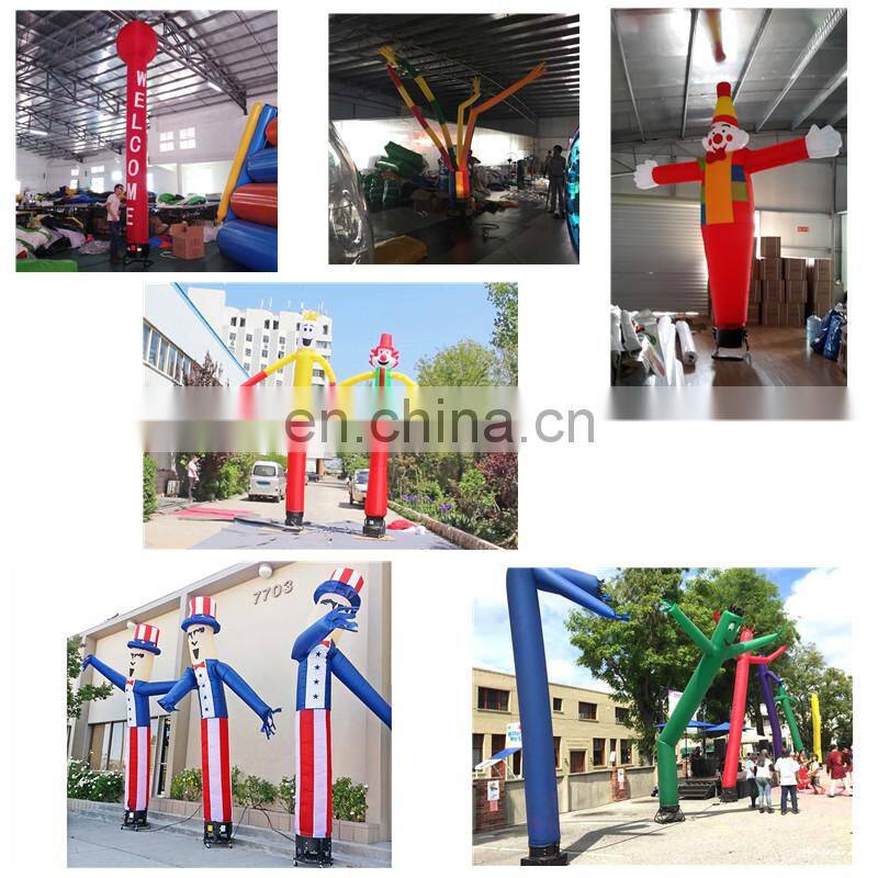 Blow Up Air Tube Man Cheap Inflatable Clown Air Dancer With Blower