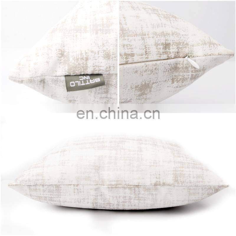 Simple Geometric Pattern Sofa Home Decor Design 18 Inch Square Throw Pillow Cushion