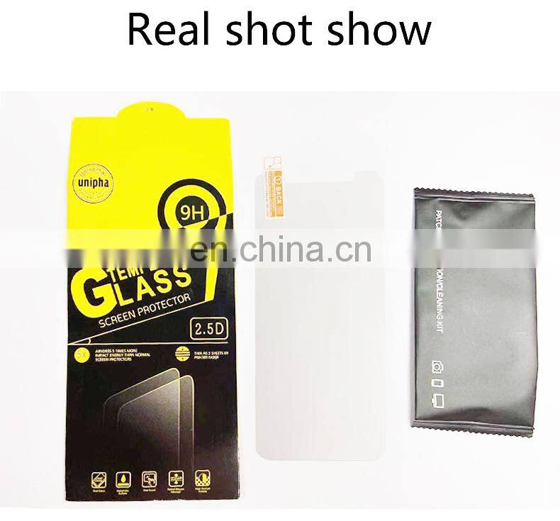 Promotion Product Tempered Glass Screen Protector for iPhone 6/7/8/10/11 Full Covered 2.5D cell phone glass screen protector