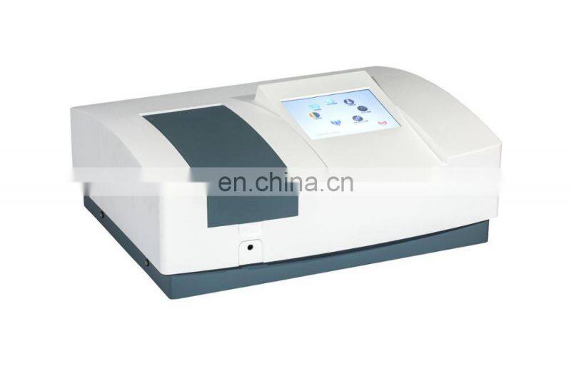 U3100 Touch Screen Spectrophotometer with Double Beam 1200 lines/mm, Multi-wavelength measurement