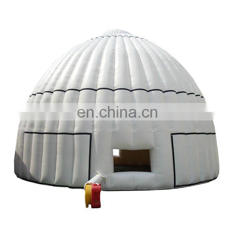 Inflatable Snow Igloo Dome Tent Party Inflatable Stage Cover Tent For Sale