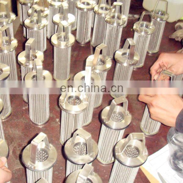 Stainless Steel Metal sintered Wire mesh Woven filter sheet sintered melt Hydraulic filter element filter sheet