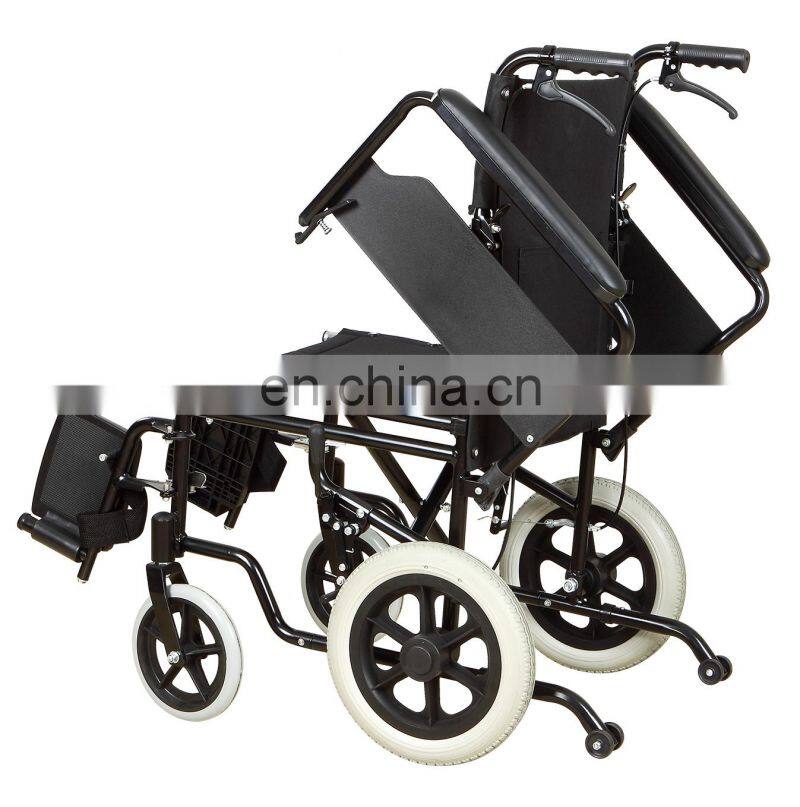 High Quality Folding Reclining Wheelchair for disabled Silla ruedas