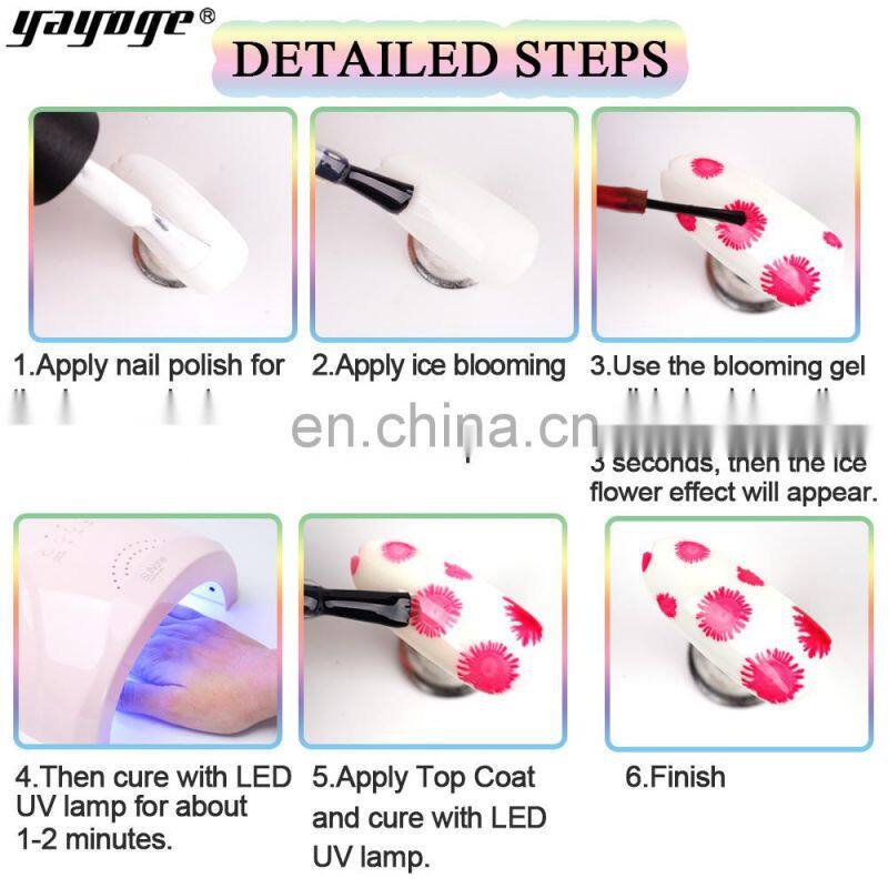 In Stock Uv Gel 2020 Newest Trend Pink Flower Nail Drying Silica Gel