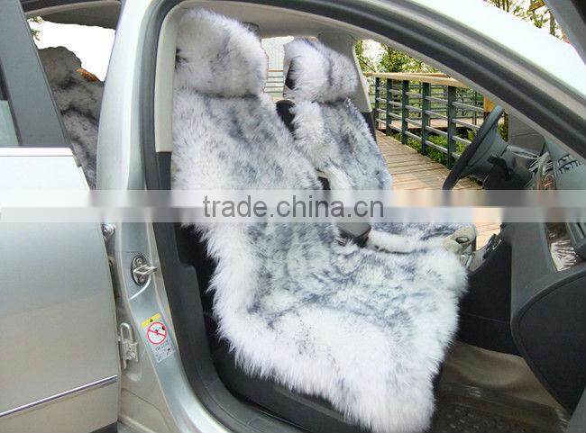 Fur sheepskin car seat cover/sheepskin auto seat cover
