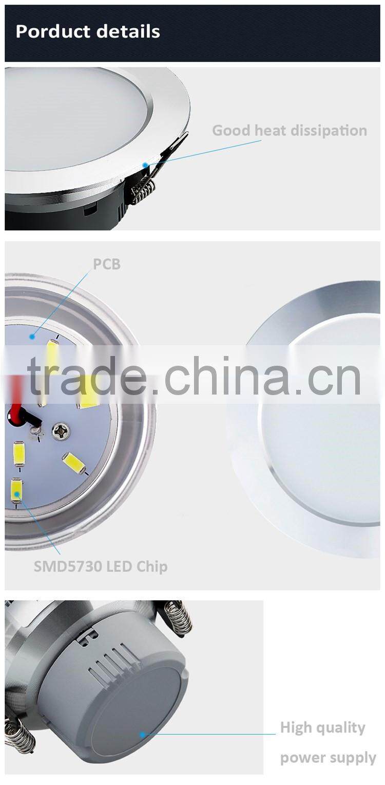 Ce rohs led lamp top led recessed ceiling light down light