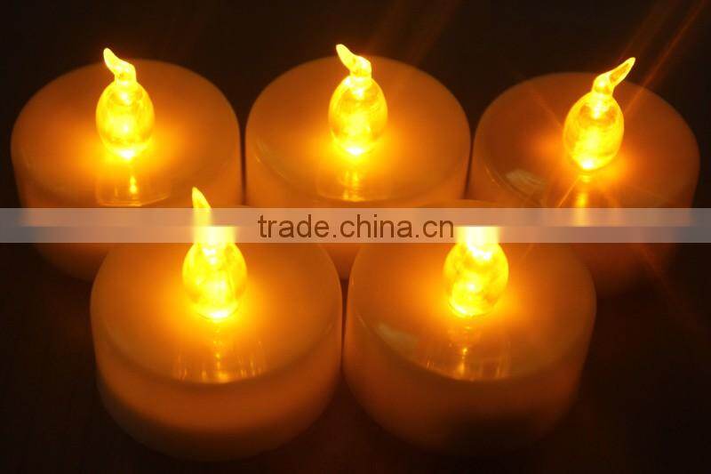 Hot sale color changing led candle flickering light for party