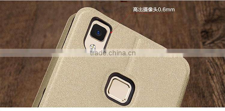 2016 New MOFi Case Housing for vivo V3, Mobile Phone Coque Leather Back Cover for vivo V3