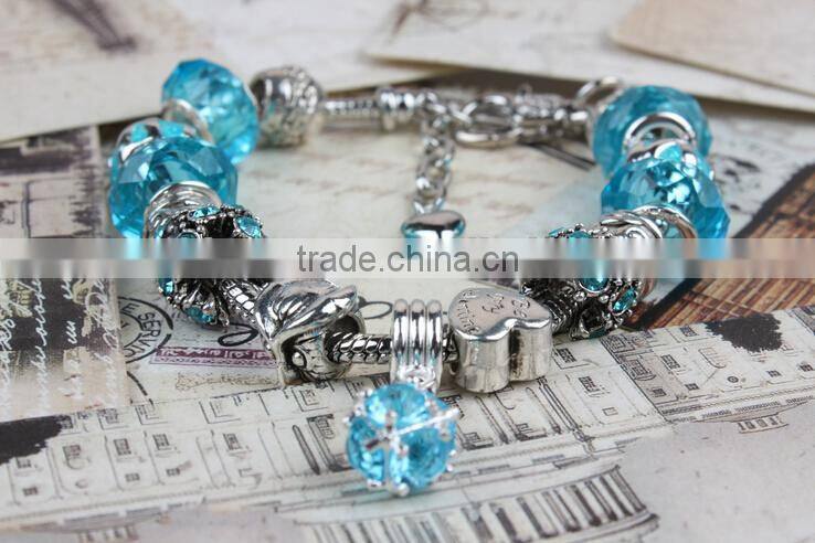 jewelry bracelet murano glass european bead bracelet