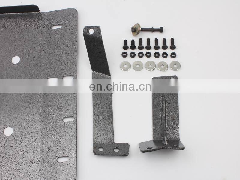 Steel engine skid plate for Jeep Wrangler JK 07+ accessories engine guard parts