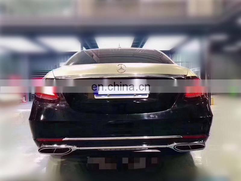 Runde PP Material Auto Car Body Kit For Mercedes-Benz E-class W213 E260 LE300L Upgrade to Maybach body kit